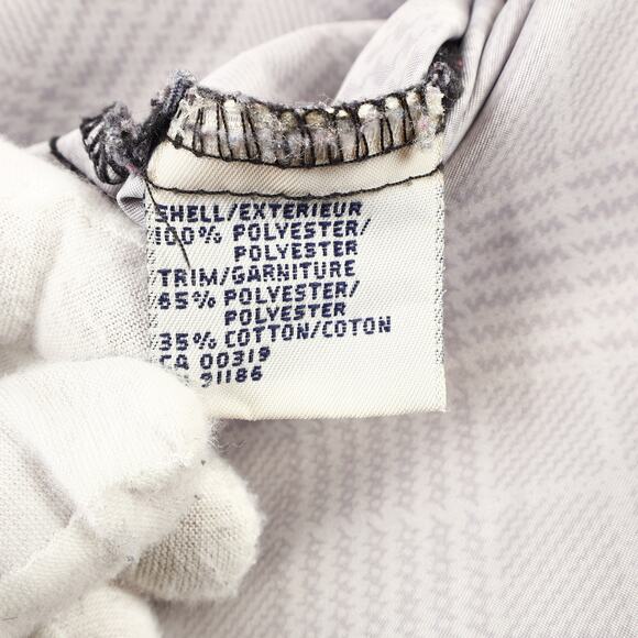 Munsingwear Penguin Grand Slam Mens XL Pullover V-Neck Golf Jacket Purple Check - Picture 10 of 11